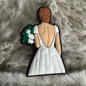 Brunette Bride Shoe Charm 5/$20